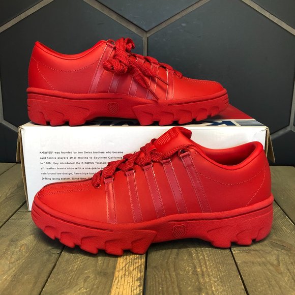 K-Swiss Other - K-Swiss 'North Classic' Red (Multiple Sizes)